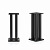 NorStone Stylum SQUARE A black стойка для полочной акустики
