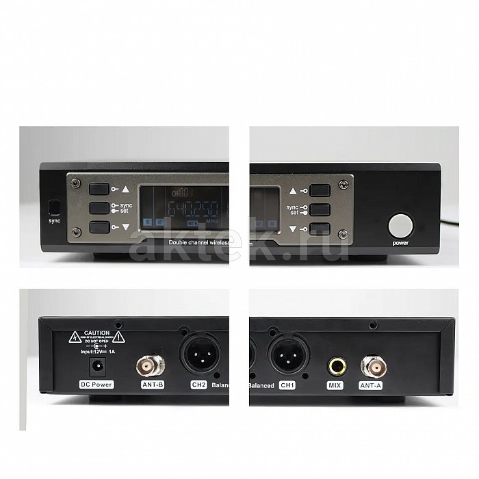 Профессиональная караоке система с микрофонами AST-50+SkyDisco MIC-WL27 2