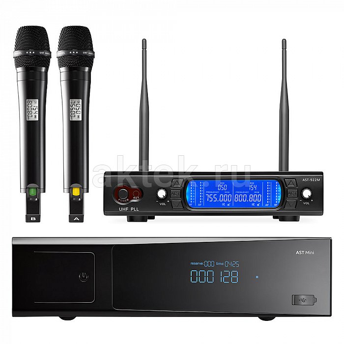 Комплект караоке AST MINI+AST-926M+R2000DB 6