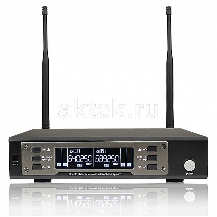 Профессиональная караоке система с микрофонами AST MINI+SkyDisco MIC-WL27 7