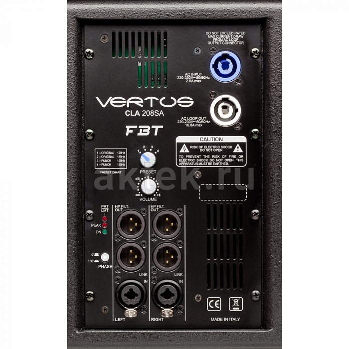 Сабвуфер активный FBT CLA 208SA 2