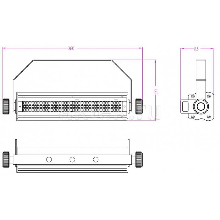 Светодиодный стробоскоп INVOLIGHT LEDSTROB200 2