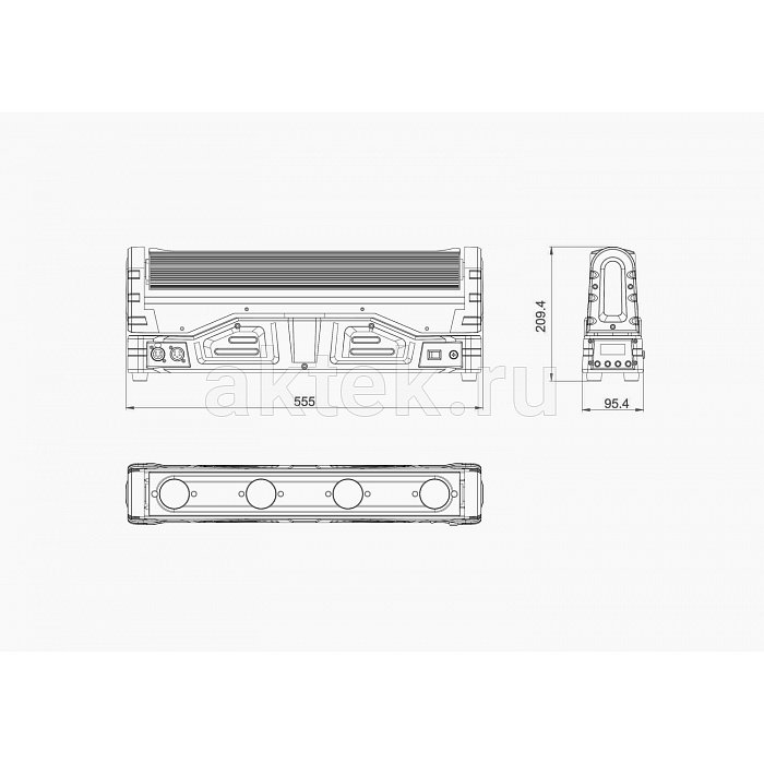 LED панели INVOLIGHT MovingBeam410 4