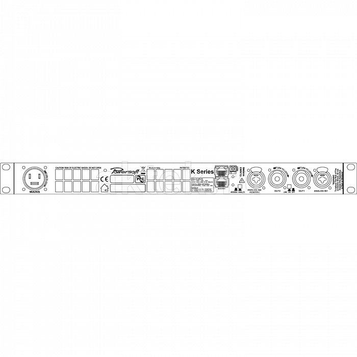 Усилитель мощности POWERSOFT K20 DSP 2