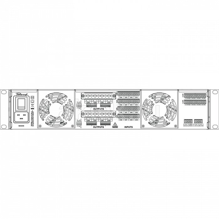Усилитель мощности POWERSOFT Ottocanali 8K4 2