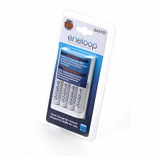 Зарядное устройство с аккумуляторами SANYO eneloop MQR06-E-4-3UTGB
