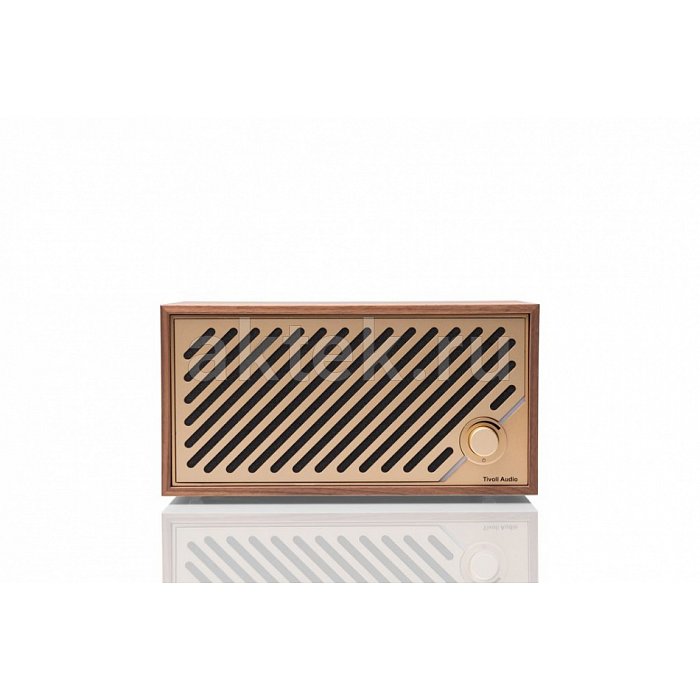 Tivoli Model Two Digital Walnut/Gold активная сетевая колонка 3,5дюйма/20Вт Wi-Fi