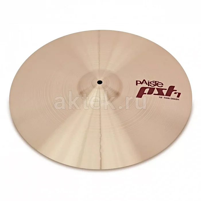 Paiste 18" PST7 Thin Crash крэш-тарелка из бронзы CuSn8 2