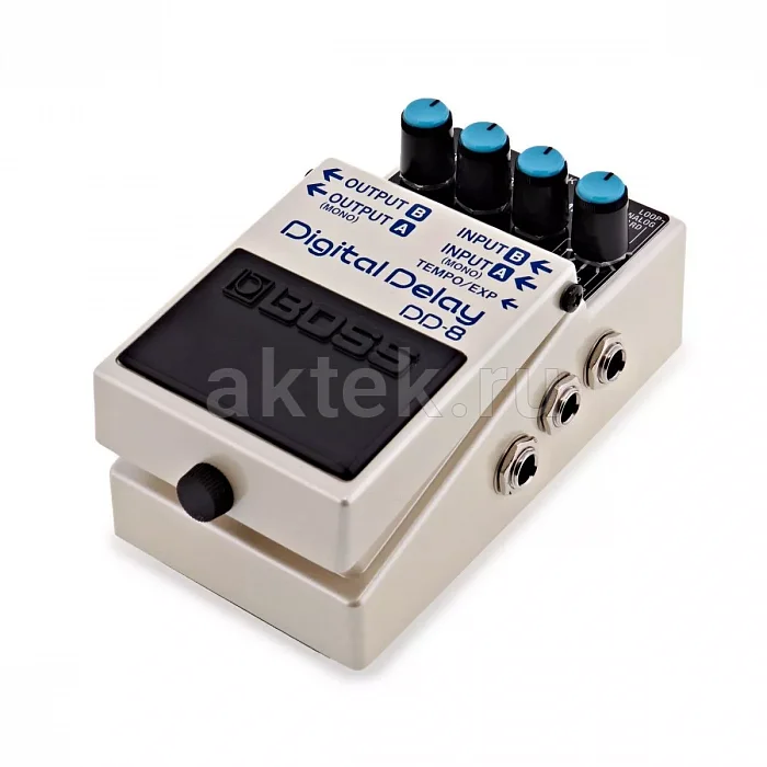 Boss DD-8 стереофоническая педаль дилея, 11 режимов, лупер 40 секунд 3