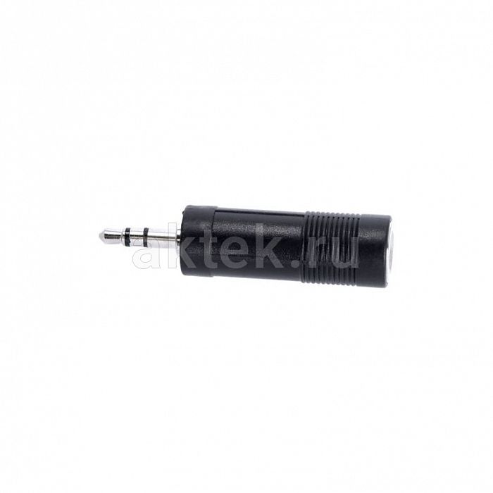 Adam Hall K4AJF3MM3 Black адаптер TRS6.3-F-stereo–TRS3.5-M-stereo 6