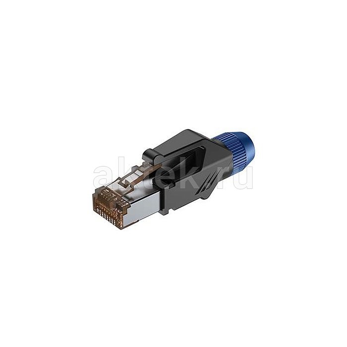 ROXTONE RJ45C5E-PH-BU разъём RJ45, синий 2