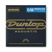Dunlop DAP1356 Phosphor Bronze комплект струн, калибр 13-56