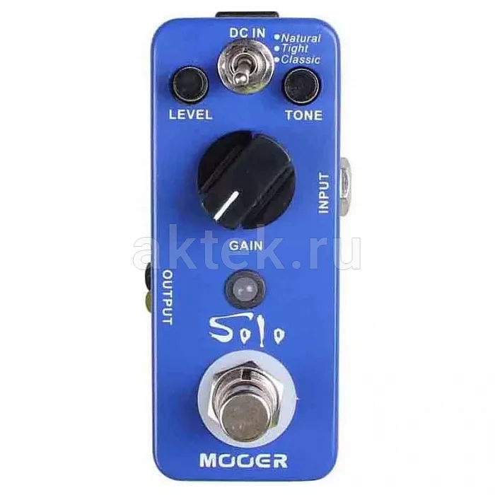 Mooer Solo педаль дисторшна для электрогитары, 3 режима