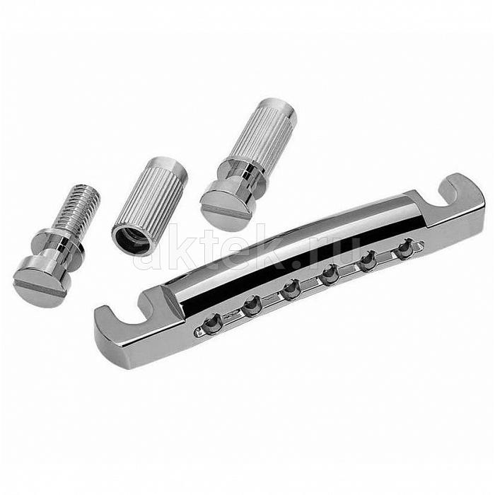 Gotoh GE101A-N алюминиевый струнодержатель Stop Bar, никель