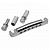 Gotoh GE101A-N алюминиевый струнодержатель Stop Bar, никель