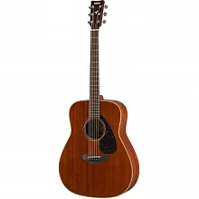 Yamaha FG850 акустическая гитара-дредноут с верхом из махагони