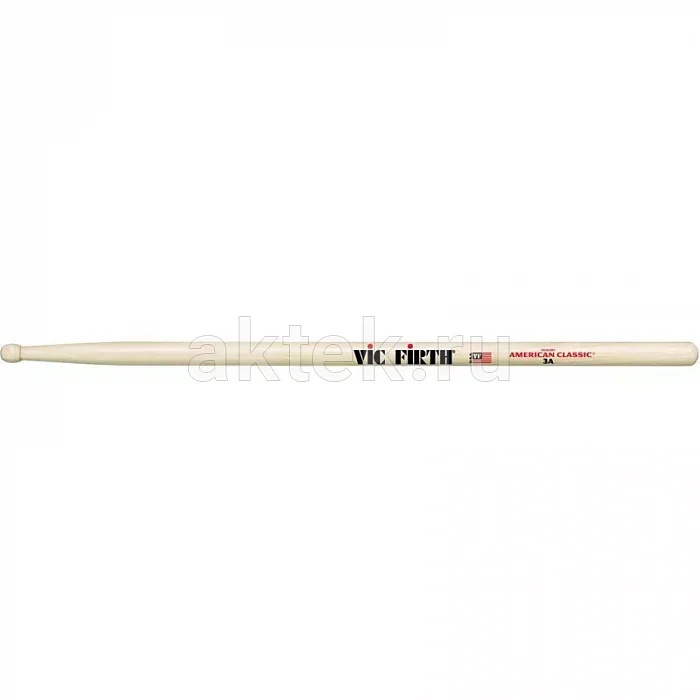 Vic Firth 3A барабанные палочки, орех
