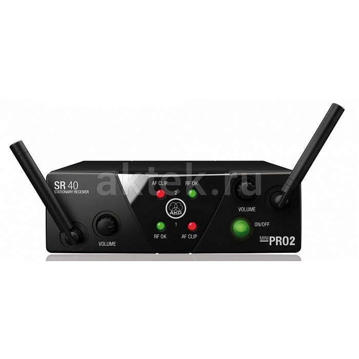 Вокальная радиосистема AKG WMS40 MINI2 Vocal Set US25AC (537.5/539.3МГц) 3