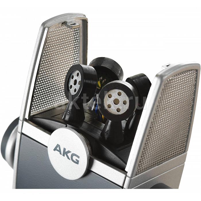 Конденсаторный cтудийный микрофон AKG C44 USB 5