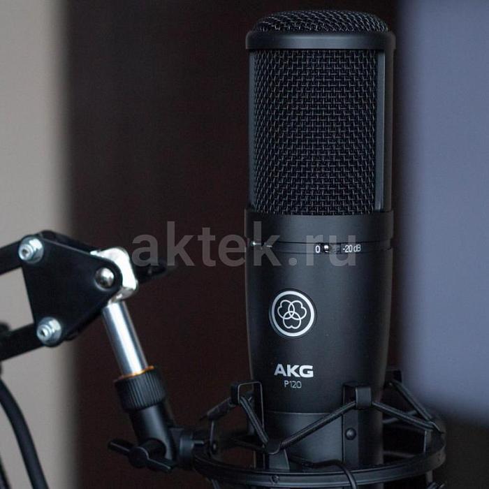 Конденсаторный студийный микрофон AKG P120 3