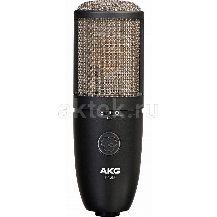 Студийный конденсаторный микрофон AKG P420