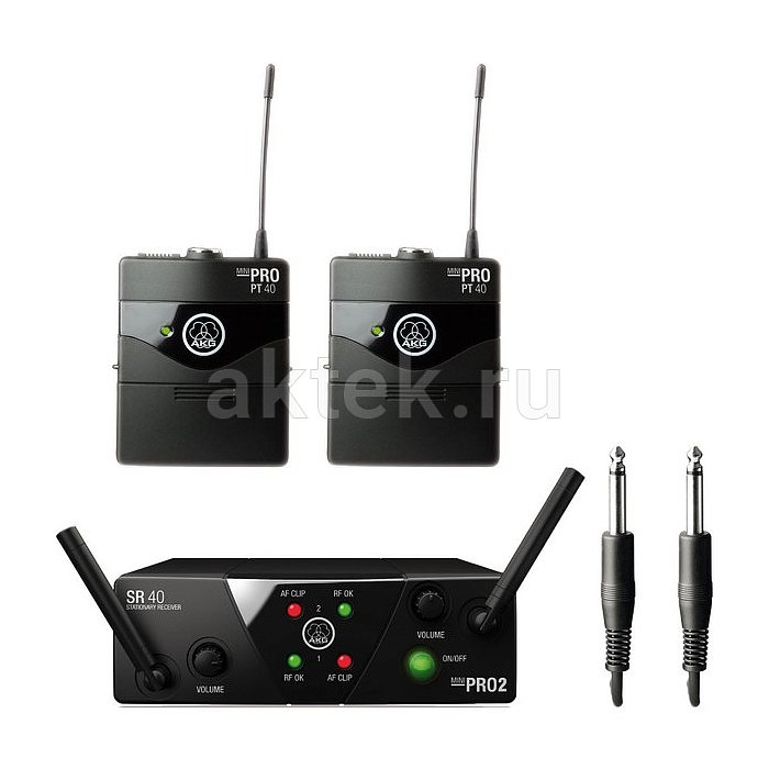 Инструментальная радиосистема AKG WMS40 Mini2 Instrumental Set BD US45A/C 5
