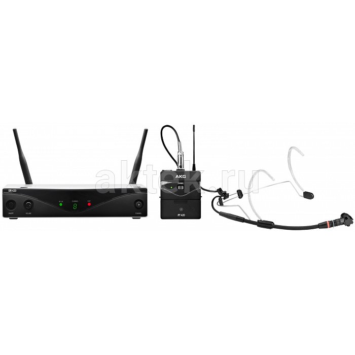 Радиосистема с оголовьем AKG WMS420 Head Set Band U1 2