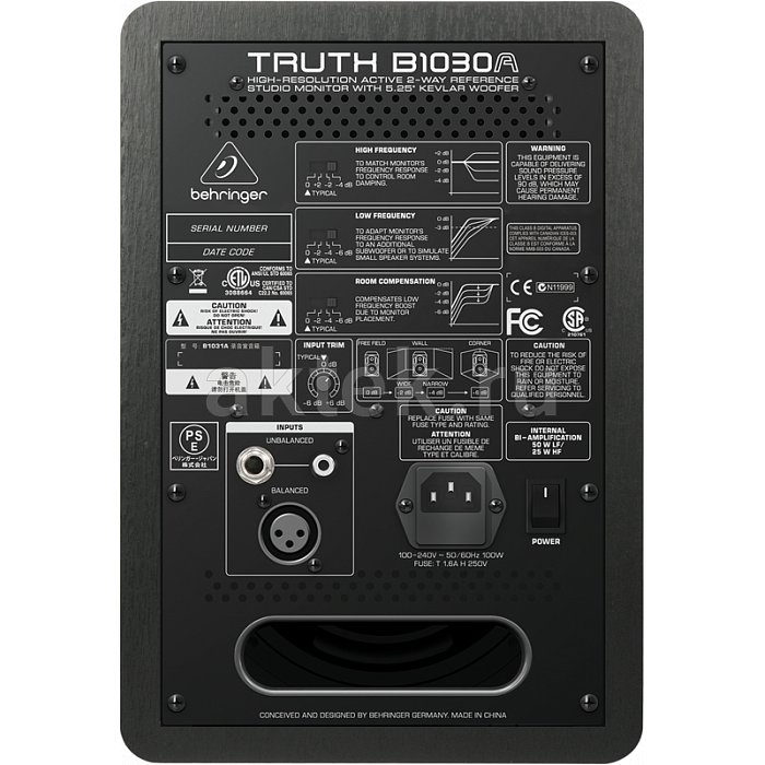 Студийный монитор Behringer B1030A 2