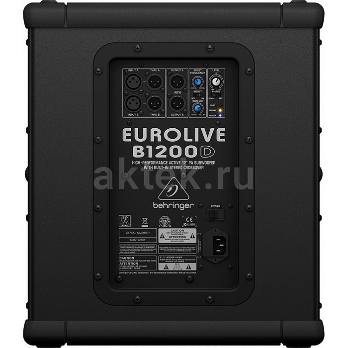 Акустическая система Behringer B1200D-PRO 2