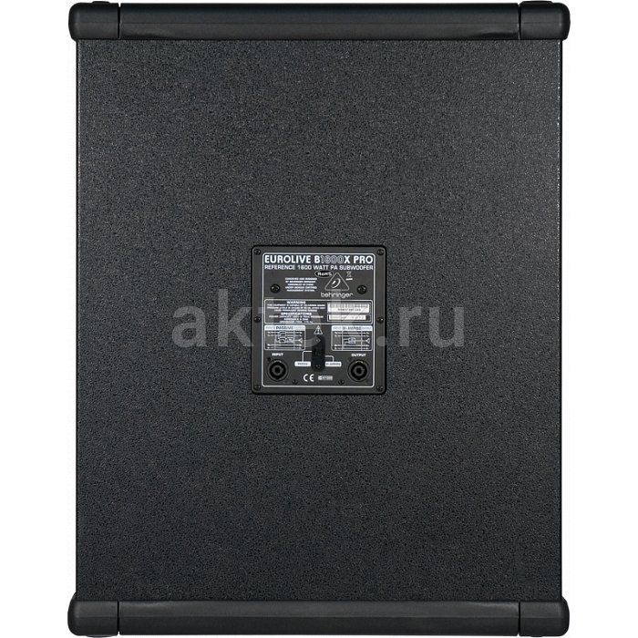 Акустическая система Behringer B1800X PRO 3