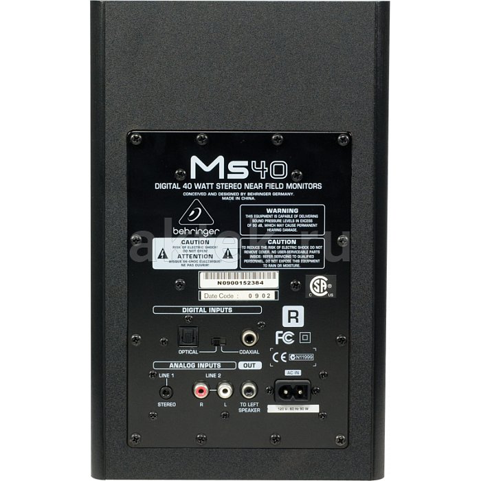 Активная акустика для караоке Behringer MS40 3