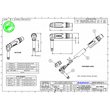 Разъем джек AMPHENOL ACPM-TN 2 Разъем джек AMPHENOL ACPM-TN 2