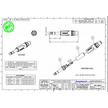 Разъем джек AMPHENOL ACPS-KN 2 Разъем джек AMPHENOL ACPS-KN 2
