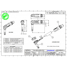 Разъем джек AMPHENOL ACPS-TN 2