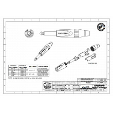 Разъем джек AMPHENOL TM2P 2