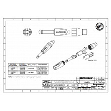 Разъем джек AMPHENOL TM2PJ 2 Разъем джек AMPHENOL TM2PJ 2
