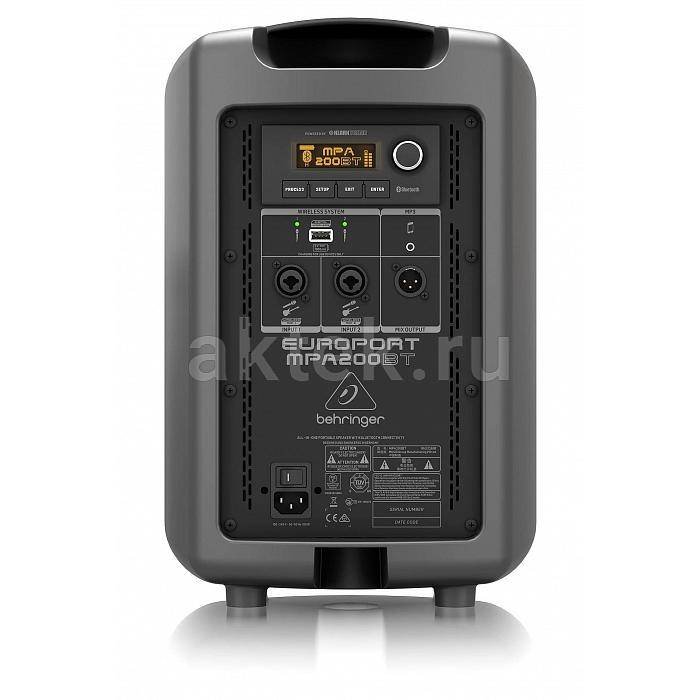 Активная акустическая система Behringer MPA200BT 2