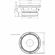 Динамик 8" EIGHTEEN SOUND 8M400F/8 3