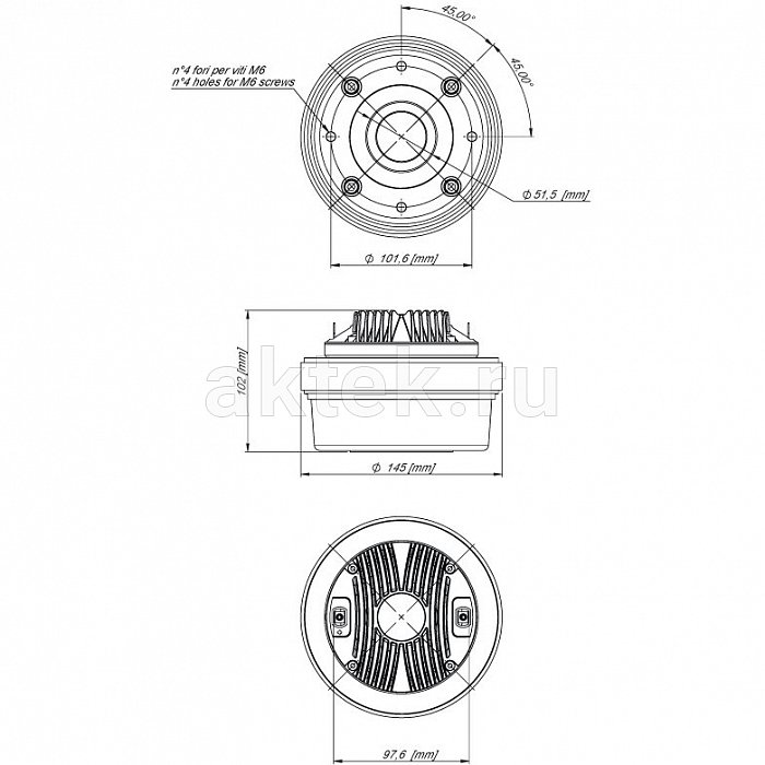 Драйвер EIGHTEEN SOUND HD2020/8 3