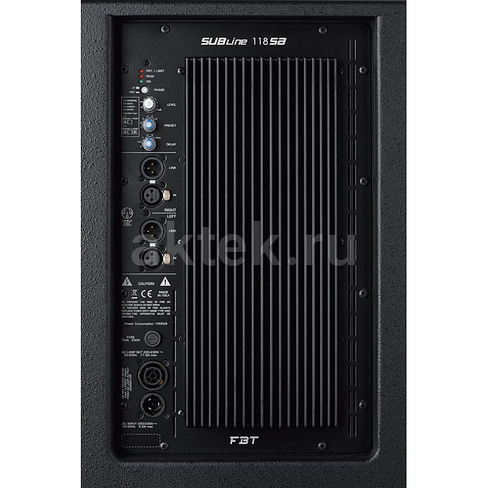 Сабвуфер активный FBT SUBLINE 118SA 2