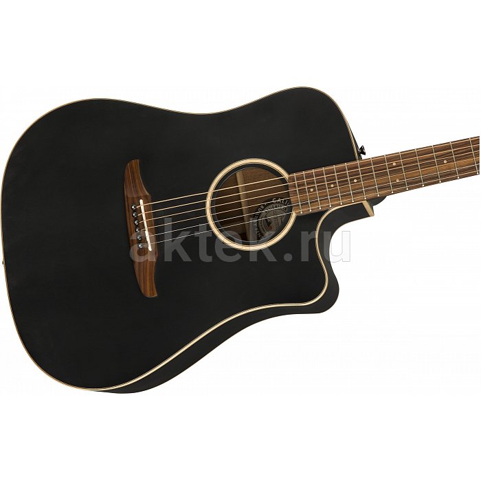 Гитара электроакустическая с чехлом FENDER Redondo Special MBK w/bag 3