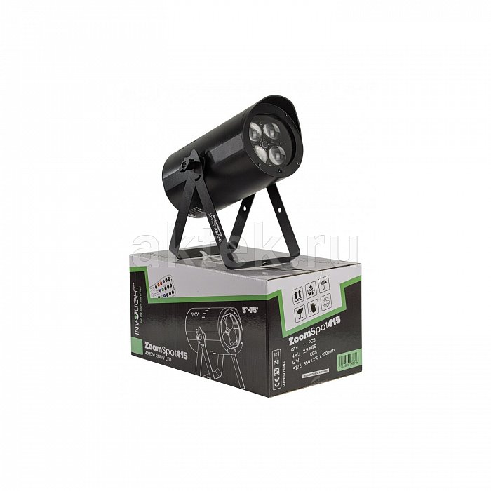 LED PAR INVOLIGHT ZOOMSPOT415 4