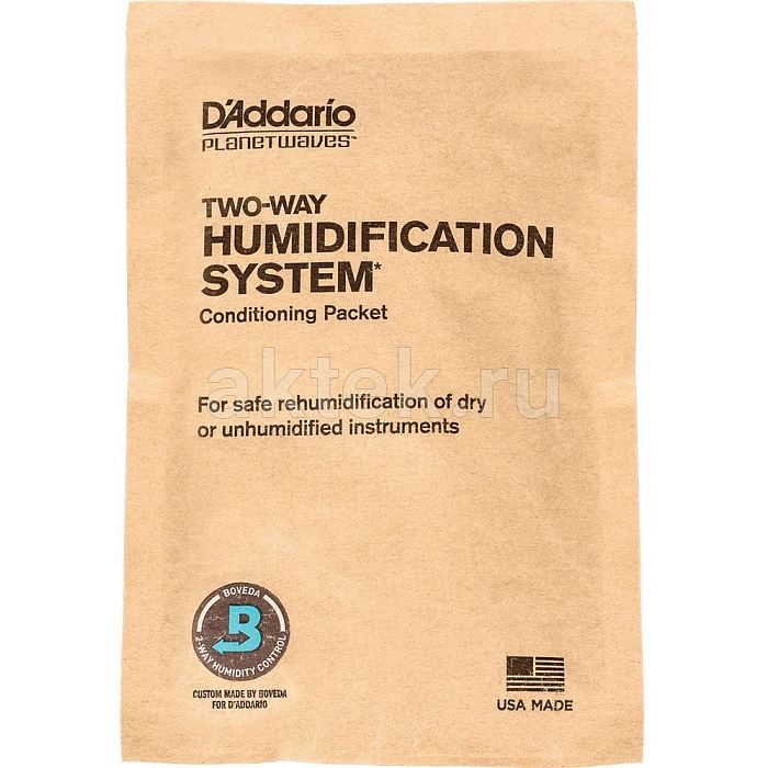 Кондиционер для акустической гитары D’Addario PW-HPK-03 HUMIDIPAK RESTORE KIT 2