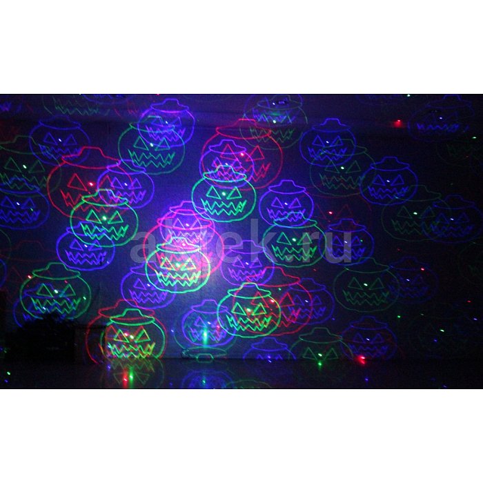 Новогодняя уличная лазерная подсветка SkyDisco Garden RGB 50 Triplex 11