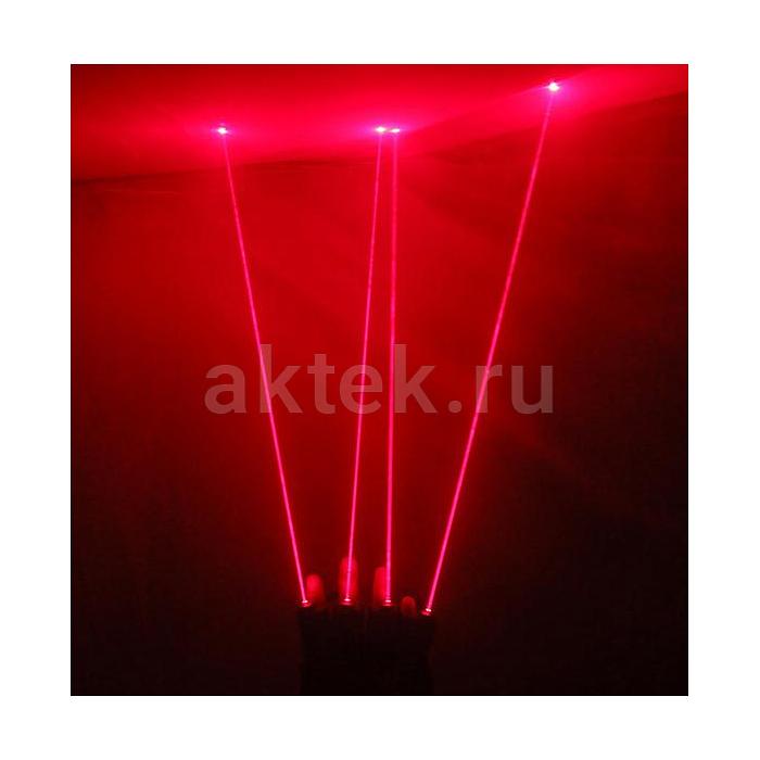 Лазерная перчатка SkyDisco Laser Gloves Red Левая 5