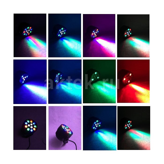 Светодиодный прожектор SkyDisco LED PAR LIGHT 12 LED 2