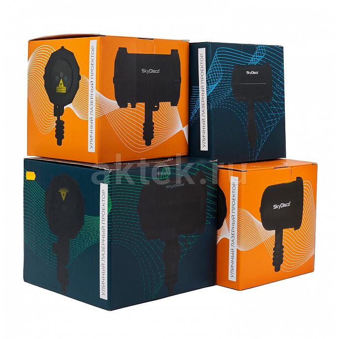 Уличный лазерный проектор новогодний SkyDisco Garden RG 30 Galaxy 11