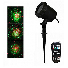 Уличный лазерный проектор новогодний SkyDisco Garden RG 30 Galaxy