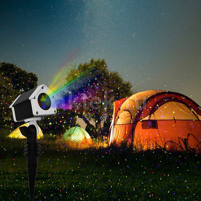 Новогодняя уличная лазерная подсветка SkyDisco Garden RGB 50 4