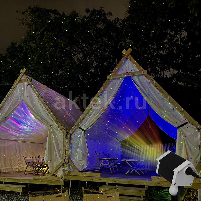 Новогодняя уличная лазерная подсветка SkyDisco Garden RGB 50 5